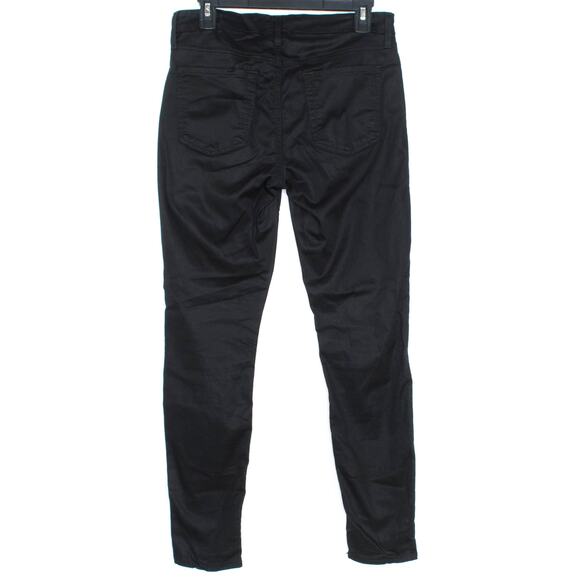 Splendid Womens Pants Skinny Zip Fly Black Size 28 LD - Picture 2 of 2
